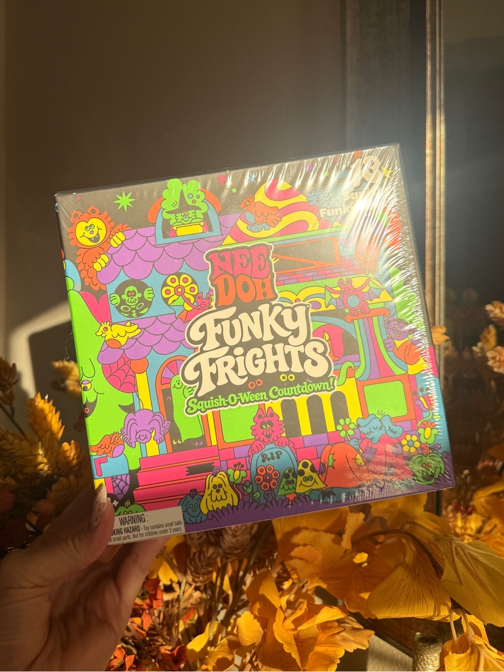 NeeDoh Funky Frights Squish-O-Ween Countdown Calendar